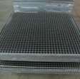 9 stuks gegalvaniseerde roosters ca. 1200x1000 mm, ca.30 mm hoog, maas ca. 30 x30 mm