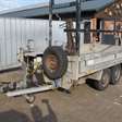 Aanhangwagen aanhanger Anssems met hijskraan 1