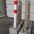 Diversen afzetpaal Falco met prefab betonvoet NIEUW 1