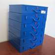 Gereedschapwagen/koffer assortiment kisten / 6 stuks 7