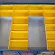 Gereedschapwagen/koffer assortiment kisten / 6 stuks 9