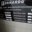 Schuurmachine Bernardo HV80 OSZ1 schuurband machine verstelbaar 90º tot 180º 3