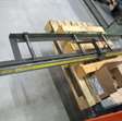 Zaagmachine Bewo type CPO315HA/HI zaagmachine, voet en/of handbediend, inclusief voetpedaal, aanvoerbaan ca. 4 mtr en aanslag, met extra zaagblad 5