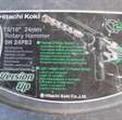 Elektrisch gereedschap boorhamer Hitachi DH24PB3 5