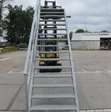 ladder - trap - steiger bordestrap van metaal / h 310cm 2