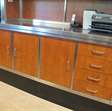 Horeca meubilair buffet kast met RVS afwerking 3