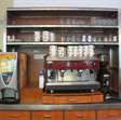 Horeca meubilair buffet kast met RVS afwerking 2