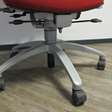 kantine/kantoor bureaustoel rood/zwart 2