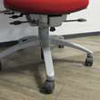 kantine/kantoor bureaustoel rood/zwart 2