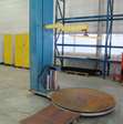 Wikkel-foliemachine Cerclomaster palletwikkelmachine met aandrukplaat, 220 V, inclusief oprijplaat 1