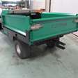 Werkplaats toebehoren Cushman benzine terreinwagen met laadbak, driewieler, afm. bak. ca. 1500x1300x300 3