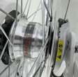 Fiets ebike damesfiets Voltage wit incl. fietsmand demo-fiets 12