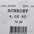 Diversen diverse dozen met schroeven / 14 dozen 7