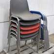 kantine/kantoor diverse stoelen / 9 stuks 2