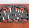 Gereedschap dopsleutel set met T-grip 2