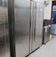 Keuken inventaris dubbele koelkast van RVS / Friulox 3