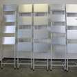 kantine/kantoor folder rek / 5 stuks 2