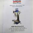 Boor - freesmachine freesmachine HBM BF25 met 3-assig LCD uitleessysteem en onderkast NIEUW 21