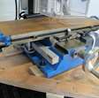 Boor - freesmachine freesmachine HBM BF25 met 3-assig LCD uitleessysteem en onderkast NIEUW 6