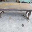 Werkplaats toebehoren Gebruikte stalen werktafel 2500 x 1250 x 875 mm 1