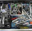 Gereedschapwagen/koffer gereedschapswagen Kraftwelle incl. diverse gereedschap  3