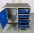 Werkplaats toebehoren gereedschapwagen / werkbank met wielen 2