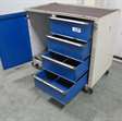 Werkplaats toebehoren gereedschapwagen / werkbank met wielen 3