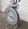 Werkplaats toebehoren haspel voor omsnoeringsband incl. pneumatische span- sluittang  3