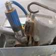Werkplaats toebehoren haspel voor omsnoeringsband incl. pneumatische span- sluittang  6