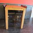 Horeca meubilair hoge tafel met 4 krukken 3