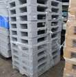 Kunststof pallets hygiene pallets 11 stuks / 120x80x16cm gesloten dek 3