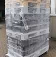 Kunststof pallets hygiene pallets 12 stuks / 120x80x16cm gesloten dek 1