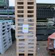 Kunststof pallets hygiene pallets 15 stuks / 120x80x16cm gesloten dek 2