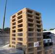 Kunststof pallets hygiene pallets 17 stuks / 120x80x16cm gesloten dek 2