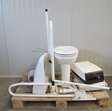 Diversen invalid toilet set incl. diverse steun beugels 1