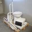 Diversen invalid toilet set incl. diverse steun beugels 2