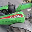 Transportwagen / kar ISEKI KV700D tweewielige trekker + ploeg 4