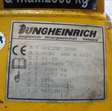 Heftruck Jungheinrich palletwagen draagvermogen 2500 kg 2