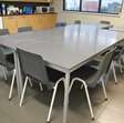 kantine/kantoor kantinetafels met stoelen 3