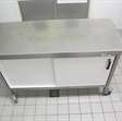 Keuken inventaris kar van RVS met wielen 2