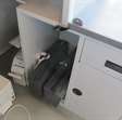 Winkelinventaris kassa systeem met lopende band / 2 stuks 4