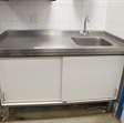 kantine/kantoor keukenblok met spoelbak en kraan 2