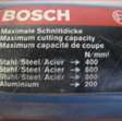 Gereedschap knabbelschaar Bosch voor metaal 5