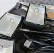 Diversen koffers met diverse verlichting / 4 stuks 12