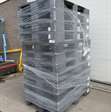 Kunststof pallets kunststof pallets 12 stuks / 120x80x16cm gesloten dek 2