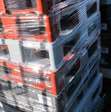 Kunststof pallets kunststof pallets 19 stuks / 80x60 + 120x80x16cm gesloten dek 2