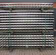 lamellen hekwerk h145x230cm / 16 stuks
