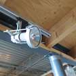 kantine/kantoor LED lampen 8 stuks incl. rails 1