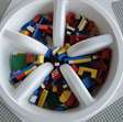 kantine/kantoor lego/duplo speeltafel met 5 stoeltjes 4
