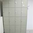 kantine/kantoor locker met 16 afsluitbare kasten 1